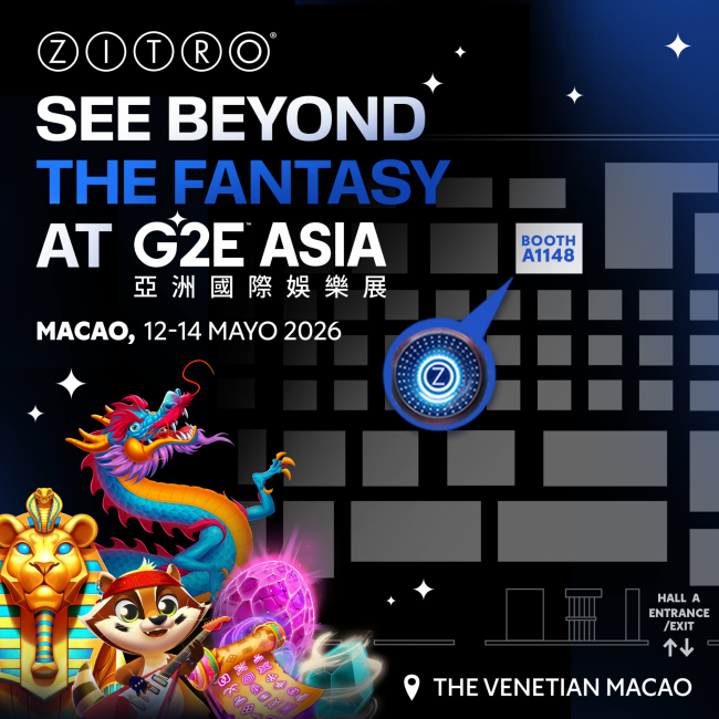 ZITRO LLEVA ‘FANTASY’ AL MERCADO ASIÁTICO POR PRIMERA VEZ EN G2E ASIA MACAO 2026