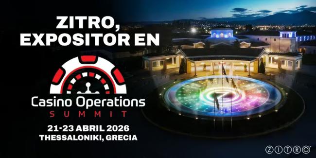 ZITRO PRESENTARÁ 'FANTASY' EN EL CASINO OPERATORS SUMMIT DE GRECIA