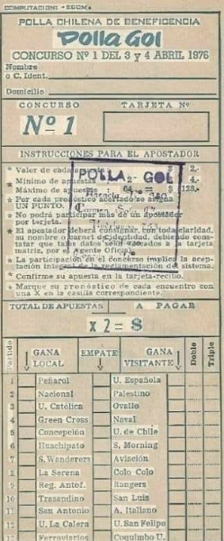 Polla Gol cumple 50 años y sigue jugando en la historia de Chile