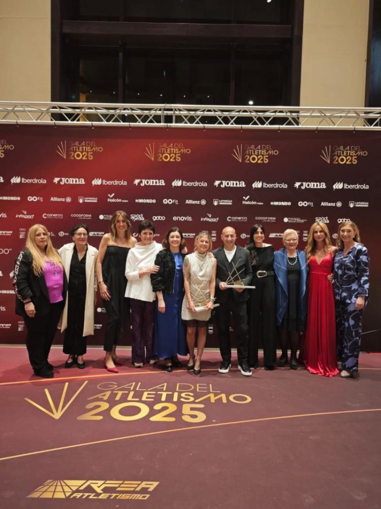 La Fundación Sportium recibe el premio de Igualdad y Diversidad de la Gala del Atletismo 2025