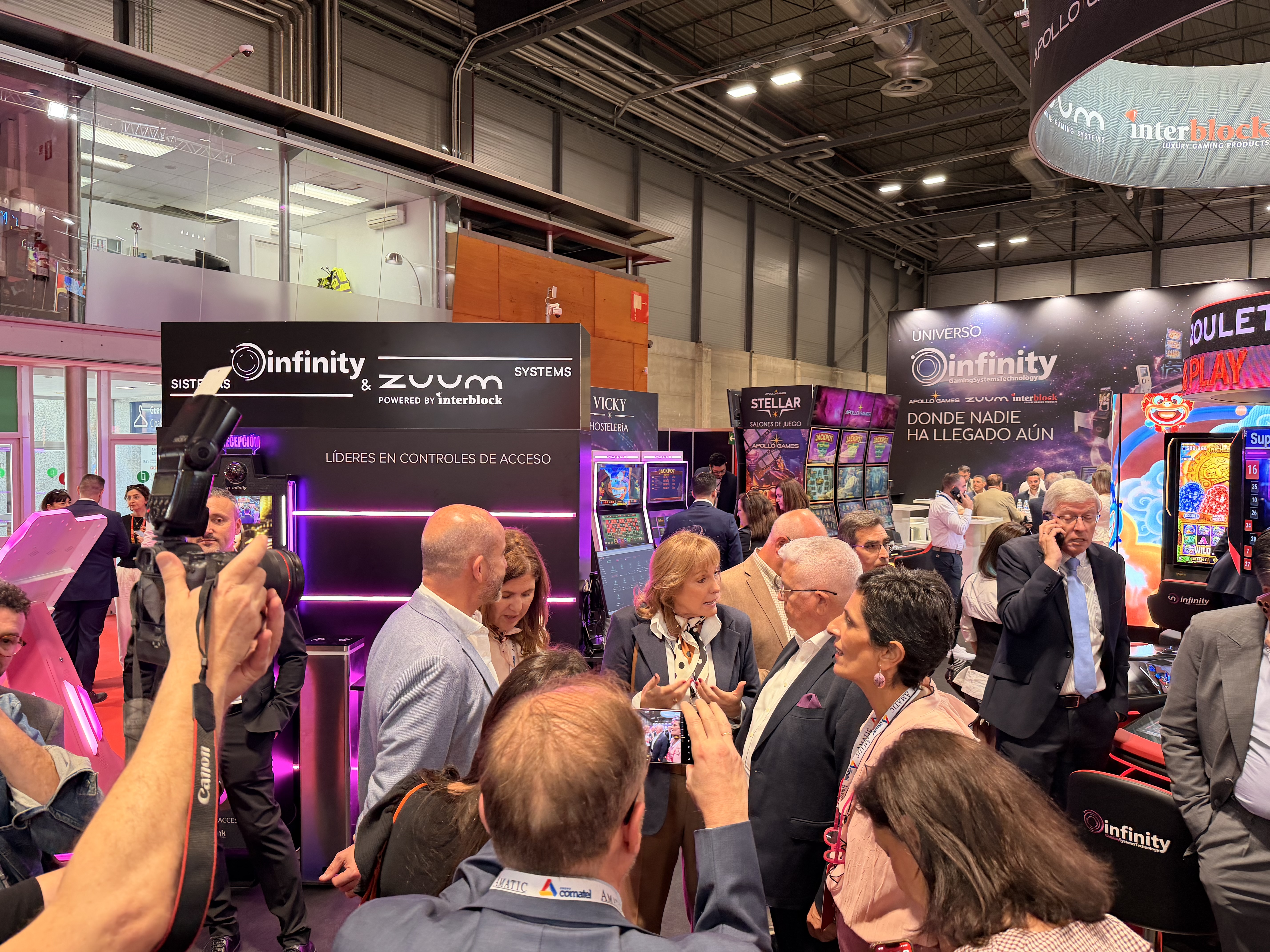 INFINITY GAMING acelera en INTERAZAR 2026 con un catálogo exclusivo para hacer crecer los establecimientos de juego
FOTOS