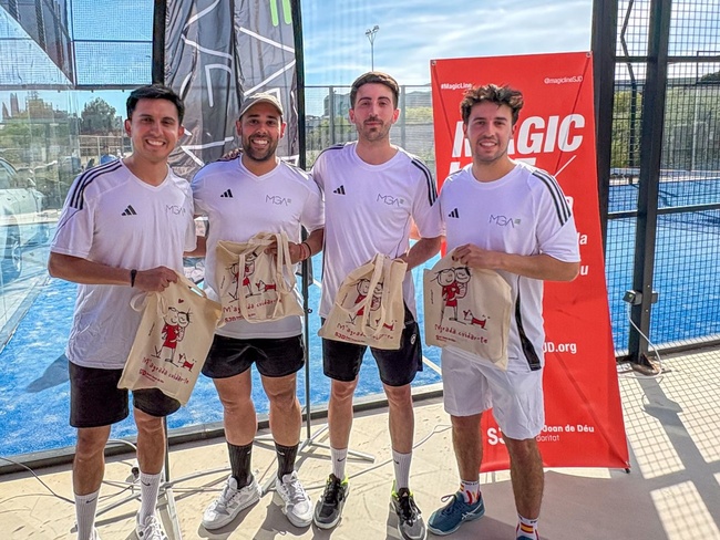 MGA saca a pista su compromiso social con la sexta edición de su Torneo de Pádel Solidario