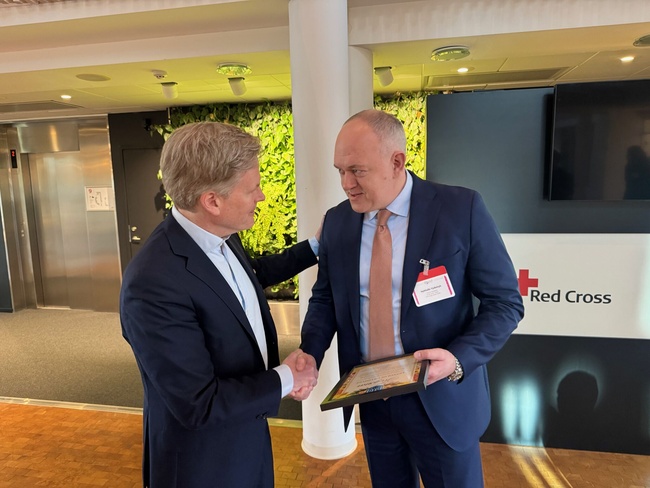 El embajador de Ucrania en Finlandia entrega a Paf una Carta de Agradecimiento por su apoyo al país
FOTOS