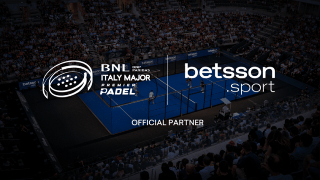 Betsson expands global padel presence with Buenos Aires and Roma deals