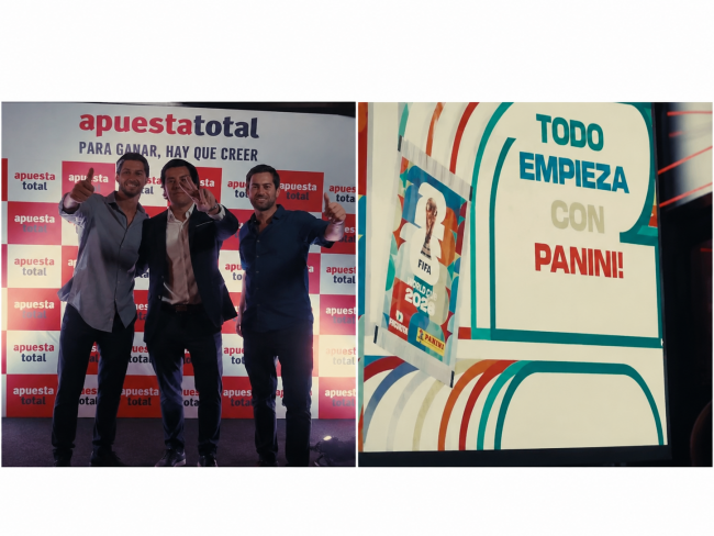 CIRSA impulsa en Perú la colección Panini 2026 con un evento VIP de Apuesta Total