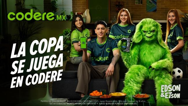 Codere Online ficha a Edson Álvarez y ETson para su campaña de verano en México
