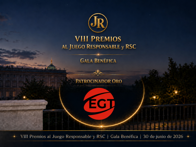 EGT se convierte en protagonista de los VIII Premios al Juego Responsable