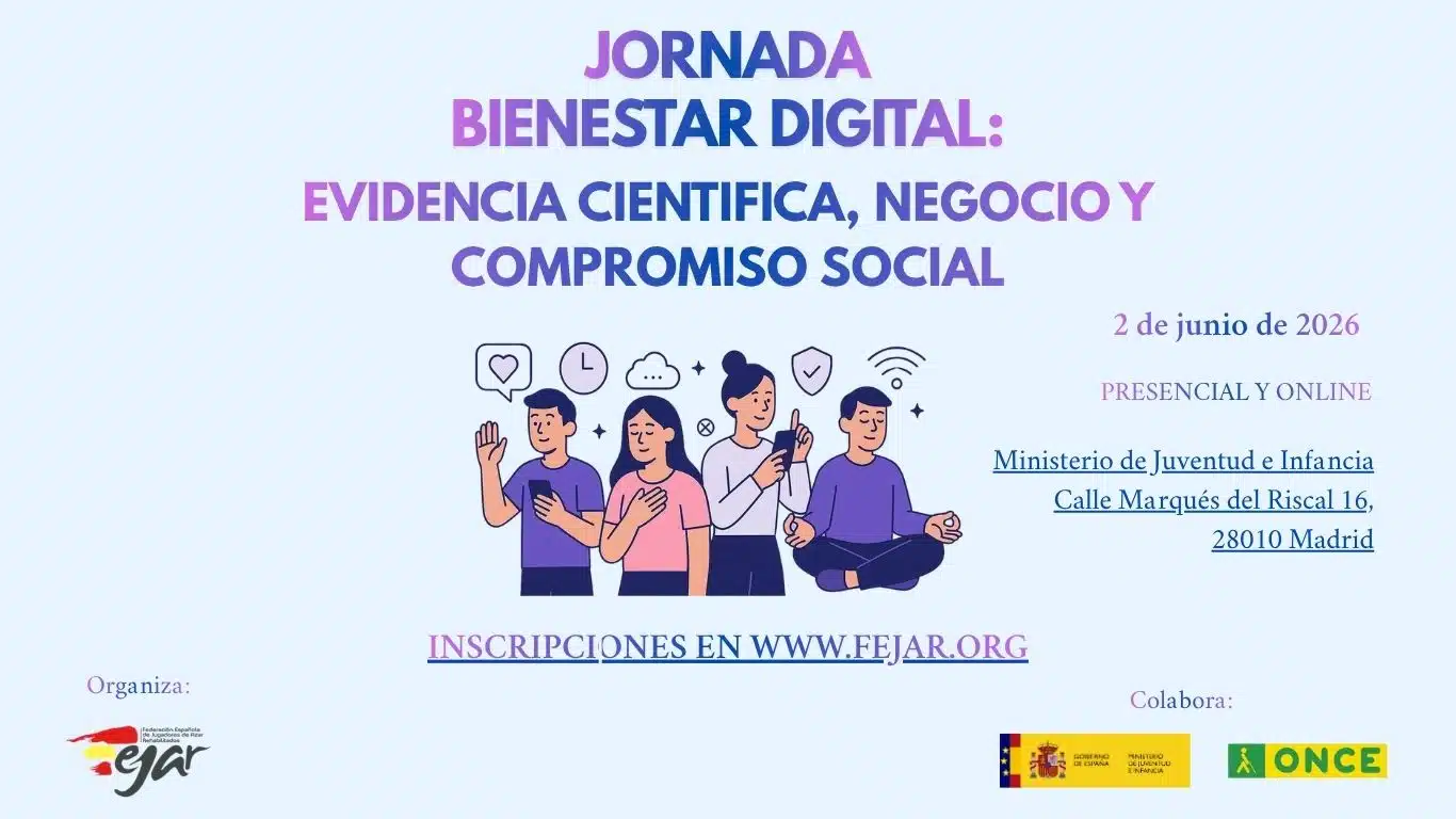  FEJAR celebra con el Ministerio de Juventud e Infancia una jornada sobre bienestar digital 
PROGRAMA EN PDF