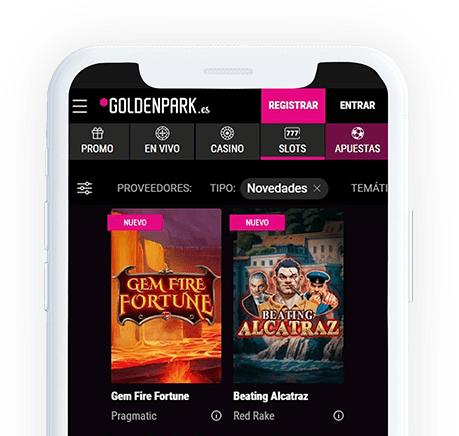  Golden Park amplía su catálogo con la licencia provisional de Otras Apuestas de Contrapartida