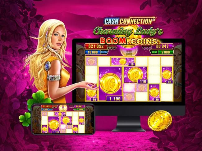  Greentube recupera un clásico del juego presencial de NOVOMATIC con el lanzamiento online de Charming Lady's Boom Coins