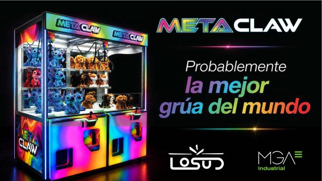 MGA Industrial trae a España la grúa arcade MetaClaw de alta precisión