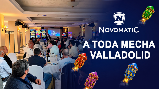  NOVOMATIC Spain acelera en Valladolid con NOVO LINE Rocket Rush
TODAS LAS FOTOS EN UN VÍDEO