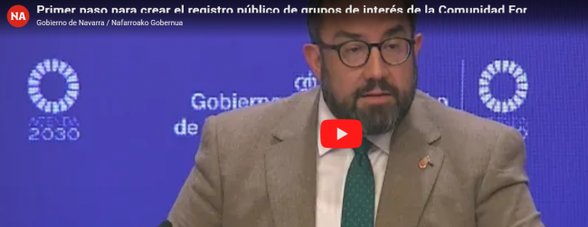 Navarra regulará los grupos de interés con un nuevo registro de lobbies