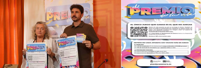 Zamora lanza una campaña con falsos rascas para concienciar sobre el juego