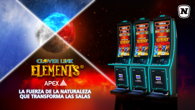 NOVOMATIC Spain lanza Clover Link Elements para revolucionar la experiencia de juego en salones
