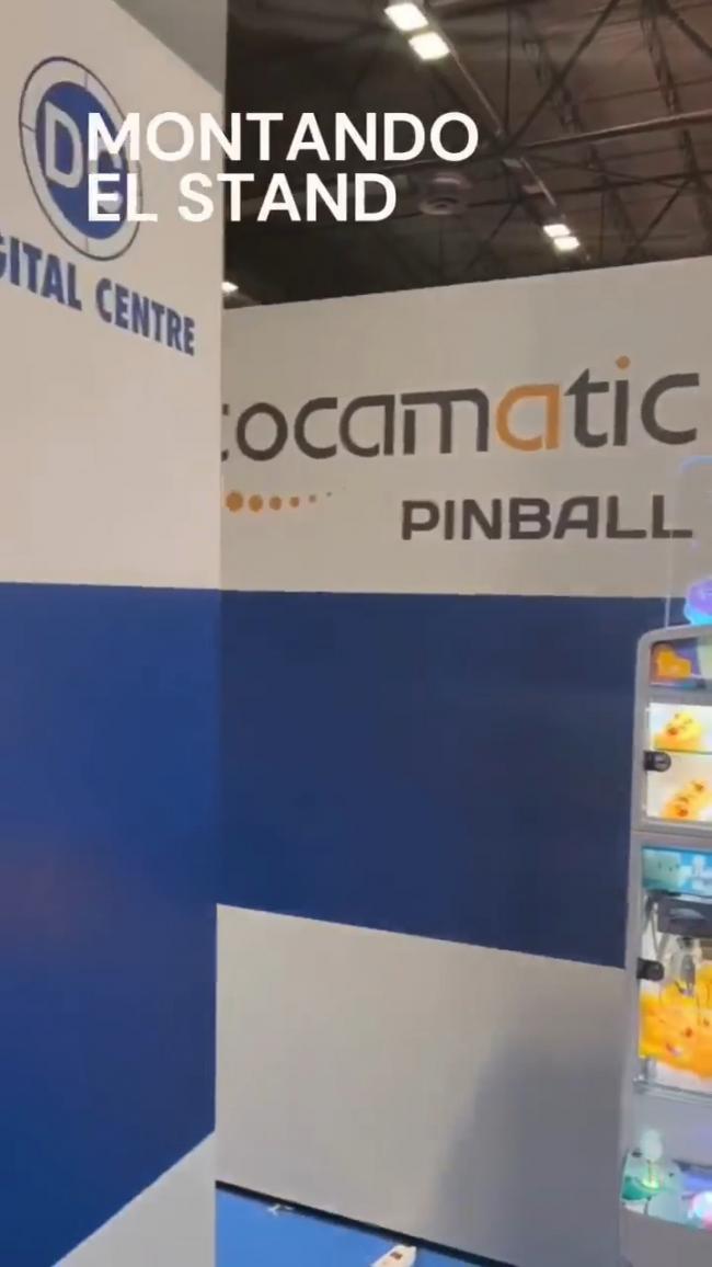 Cocamatic Pinball destaca su despliegue técnico en IFEMA