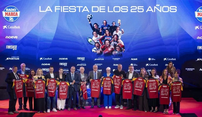 Fundación Sportium respalda a Radio Marca en su 25 aniversario