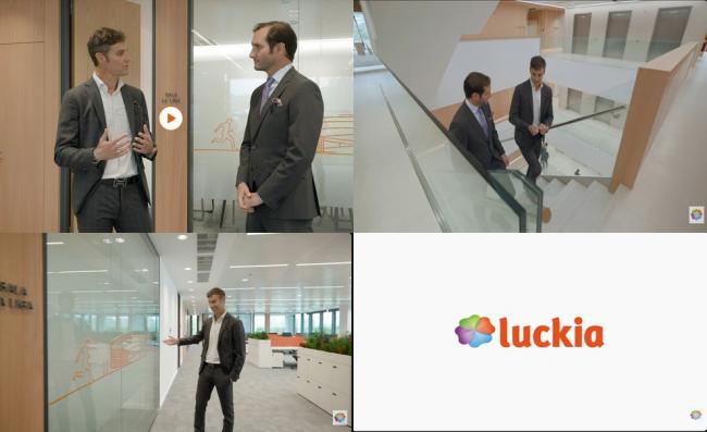 Iván Helguera lleva el espíritu de LALIGA a la nueva sede de Luckia
VÍDEO