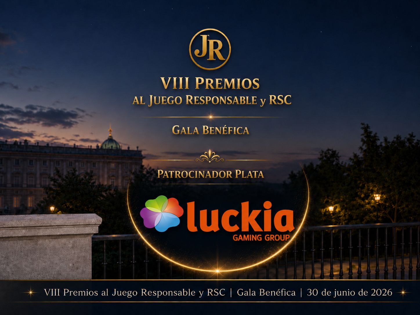 Luckia renueva su apoyo como patrocinador de los Premios Juego Responsable
