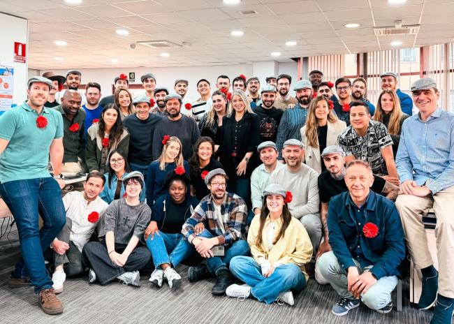 Luckia celebra San Isidro con su equipo de Madrid