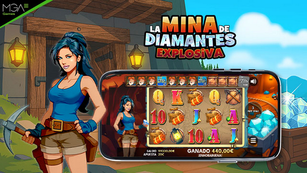 MGA Games lanza La Mina de Diamantes Explosiva para casinos online
