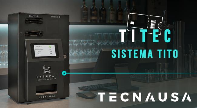 Tecnausa integra el pago de tickets TITO en su máquina Cashpay