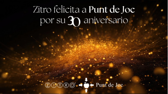 Zitro felicita a Punt de Joc por su 30 aniversario en Baleares