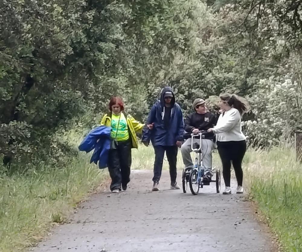  Fundación Flutter celebra la primera ruta ciclista inclusiva en Sevilla