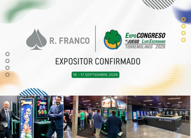 Recreativos Franco renueva como expositor y patrocinador del ExpoCongreso 2026