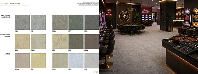  Casino Carpets presenta una moqueta acústica premium para elevar el confort en salones, bingos y casinos
