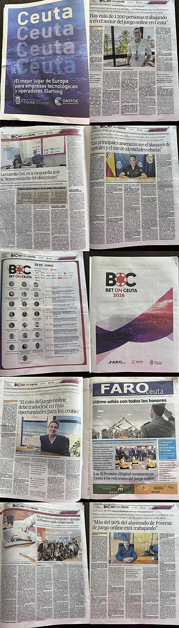 El Faro de Ceuta se vuelca con el festival Bet on Ceuta 2026