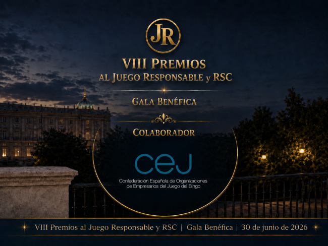 CEJ vuelve a acompañar los Premios al Juego Responsable y RSC