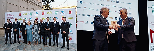  Grupo Orenes reconocido en la III Gala Empresas Familiares con Historia