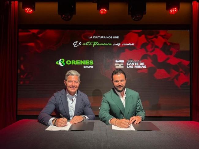  Grupo Orenes refuerza su compromiso cultural como colaborador del Cante de las Minas