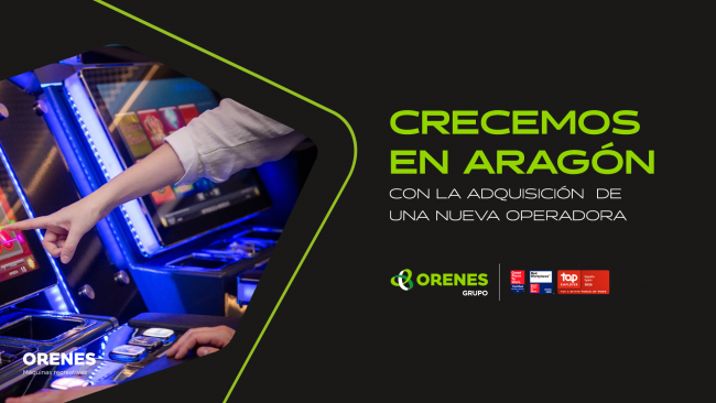 Grupo Orenes refuerza su presencia en Aragón con Slots Bar Marchines