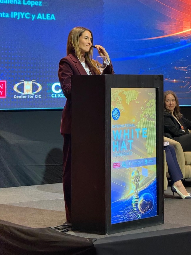  Ida López lleva la regulación argentina del juego online a un foro internacional de ciberseguridad