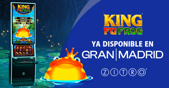  KING FU FROG DE ZITRO LLEGA A GRAN MADRID