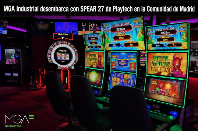  Madrid se prepara para SPEAR 27: la potencia de Playtech llega con MGA Industrial
