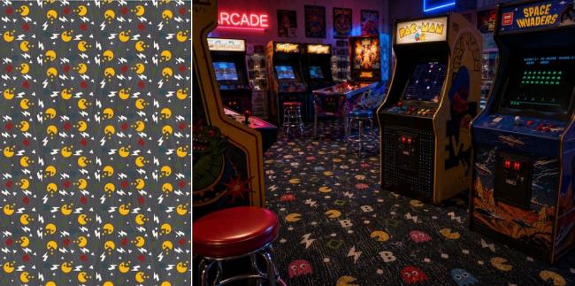 Pac-Man llega a los suelos del casino: Casino Carpets lanza su diseño más atrevido