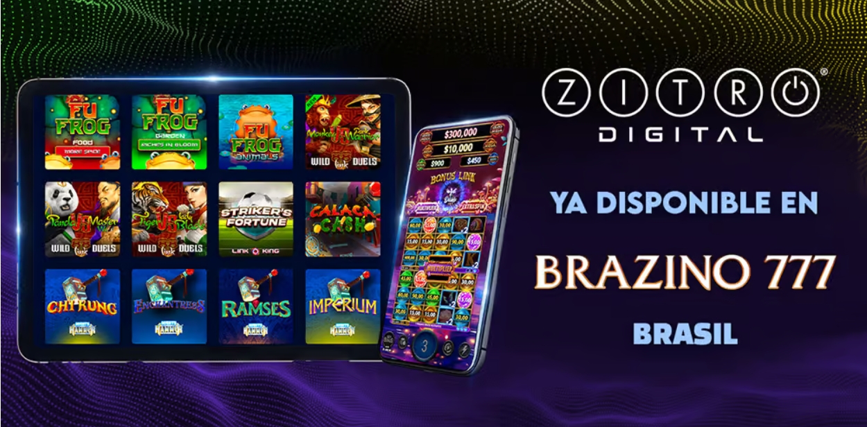 Zitro Digital expande su presencia en Brasil de la mano de Brazino777