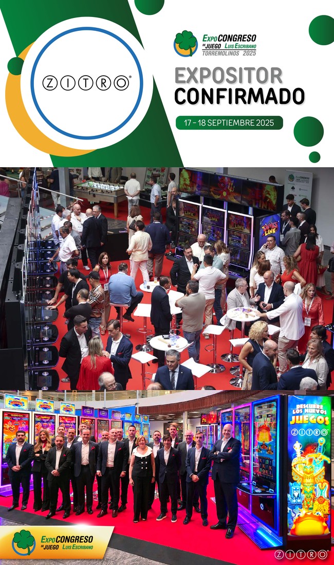  ZITRO, presente en el ExpoCongreso de Juego Luis Escribano como expositor y patrocinador
