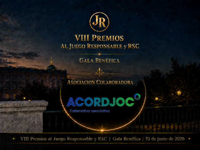 ACORDJOC se suma a la gran noche del Juego Responsable y la RSC