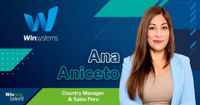 Win Systems nombra a Ana Aniceto como Country Manager en Perú