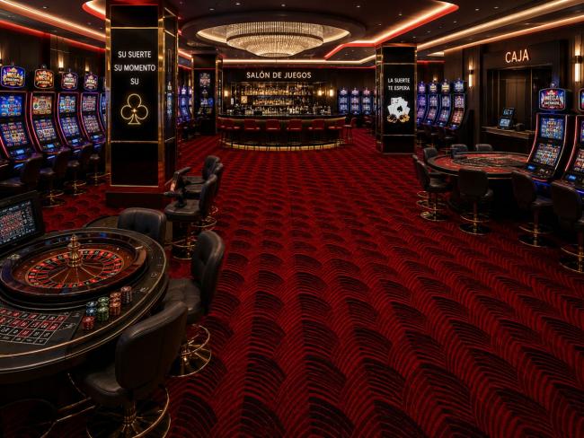 Casino Carpets presenta su espectacular acabado de moqueta QV2