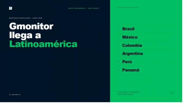 Gmonitor.ai lanza su plataforma de inteligencia de mercado en Latinoamérica