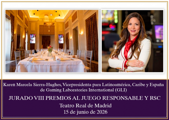 Karen Marcela Sierra-Hughes (GLI), jurado de los VIII Premios Juego Responsable