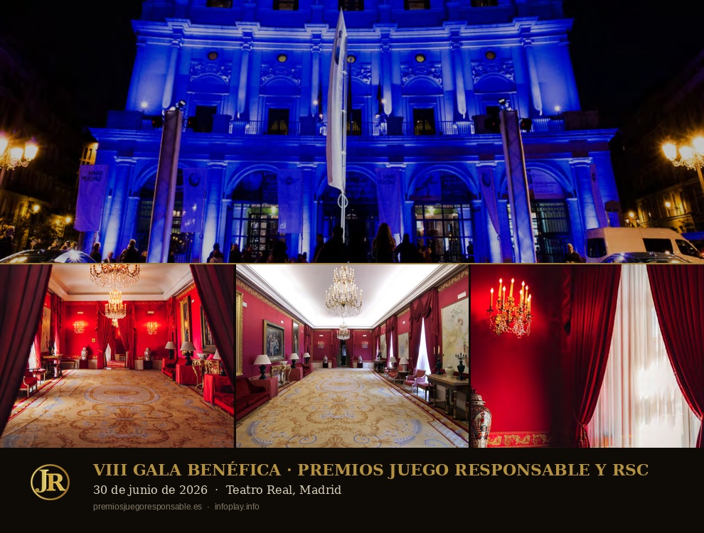 El Teatro Real acoge la VIII Gala de Premios al Juego Responsable
