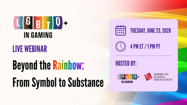 AGA to host webinar on meaningful inclusion in the gaming sector