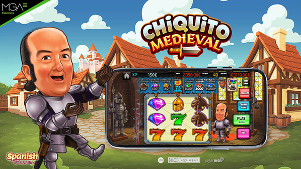 MGA Games estrena la slot Chiquito Medieval en España