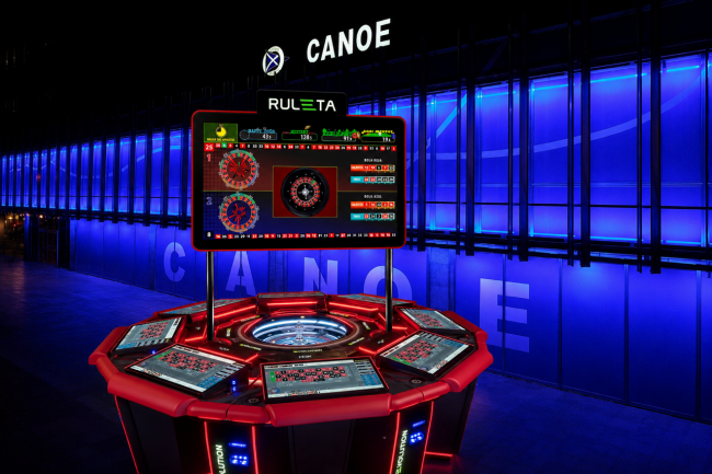 MGA Industrial instala la ruleta Evolution en el Bingo Canoe de Madrid